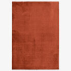 Tapete-Touch-Pelo-Raso-Macio-Cor-Vermelho-Vista-Tapete-Tapetes-Crispalmovel Tapete Touch Cor Vermelho