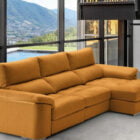 Sofa Relax Creta Amarelo ajuste de cabeca e assentos deslizantes Sofas por Medida Crispalmovel Loja de Moveis e Decoracao Guimaraes e Porto