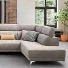 Sofa Relax Modular Em U Akua Sofas Sofa de Canto Sofa em U Sofa de canto bege Sofa de Canto em tecido Sofas por Medida Crispalmovel 2