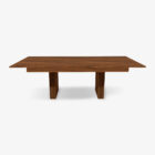 Mesa de Jantar Retangular Extensível Tina Nogueira