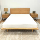 Pack De Quarto De Casal Nordic Lewis carvalho claro cama de casal de madeira camas de casal quarto Moveis por Medida Crispalmovel 3