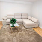 Sofa-Chaise-Longue-Relax-A12-Tecido-Bege-Pes-Inox-Vista-Ambiente-Sofas-Por-Medida-Crispalmovel Sofa Chaise Longue Relax A12 Tecido Bege Pes Inox Vista Ambiente Sofas Por Medida Crispalmovel