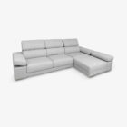 Sofa-Chaise-Longue-Relax-A12-Tecido-Cinzento-Pes-Inox-Vista-Frente-Sofas-Por-Medida-Crispalmovel Sofa Chaise Longue Relax A12 Tecido Cinzento Pes Inox Vista Frente Sofas Por Medida Crispalmovel