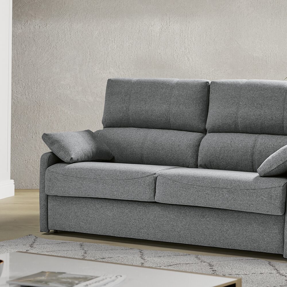 Sofa cama 2 lugares Rhin sofas e cadeiroes sala de estar crispalmovel 1