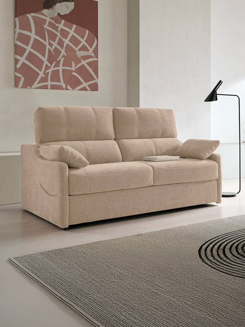 Sofá Cama 2 Lugares Rhin