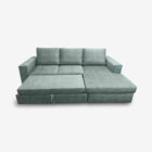 Sofa Cama Trindade aveludado verde Sofas Sofa Cama Sofa Chaise Lounge Sofas por Medida Crispalmovel 1