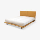 Cama de Casal Nordic Lewis em Carvalho Claro Vista Frente Camas de Casal Por Medida Crispalmóvel Guimarães e Porto
