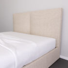 Cama-de-Casal-Twix-Estofada-Bege-Claro-Base-Fechada-Minimalista-Vista-Pormenor-Camas-e-Quartos-Por-Medida-Crispalmovel Cama de Casal Twix Estofada Bege Claro Base Fechada Minimalista Vista Pormenor Camas e Quartos Por Medida Crispalmovel