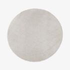 Tapete Touch Redondo Cor Branco Tapete Touch Redondo Cor Branco