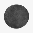 Tapete Touch Redondo Cor Preto Tapete Touch Redondo Cor Preto