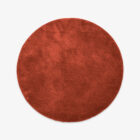 Tapete Touch Redondo Cor Vermelho Tapete Touch Redondo Cor Vermelho