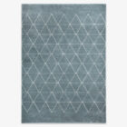 Tapete Vegas Berber Cor Azul e Branco Tapete Vegas Berber Cor Azul e Branco