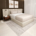 Cama de Casal de Painel Luzia