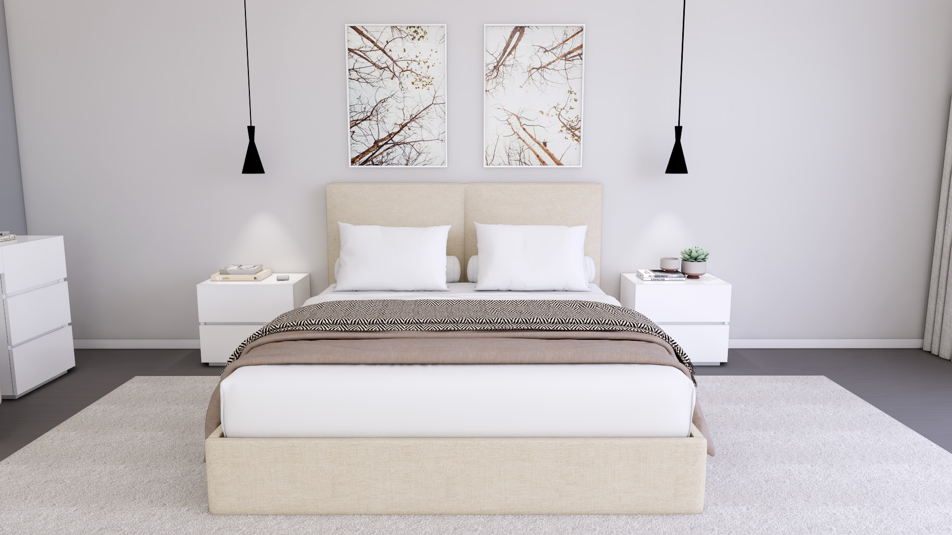 Projetos de Decoração 3D Quarto Twix