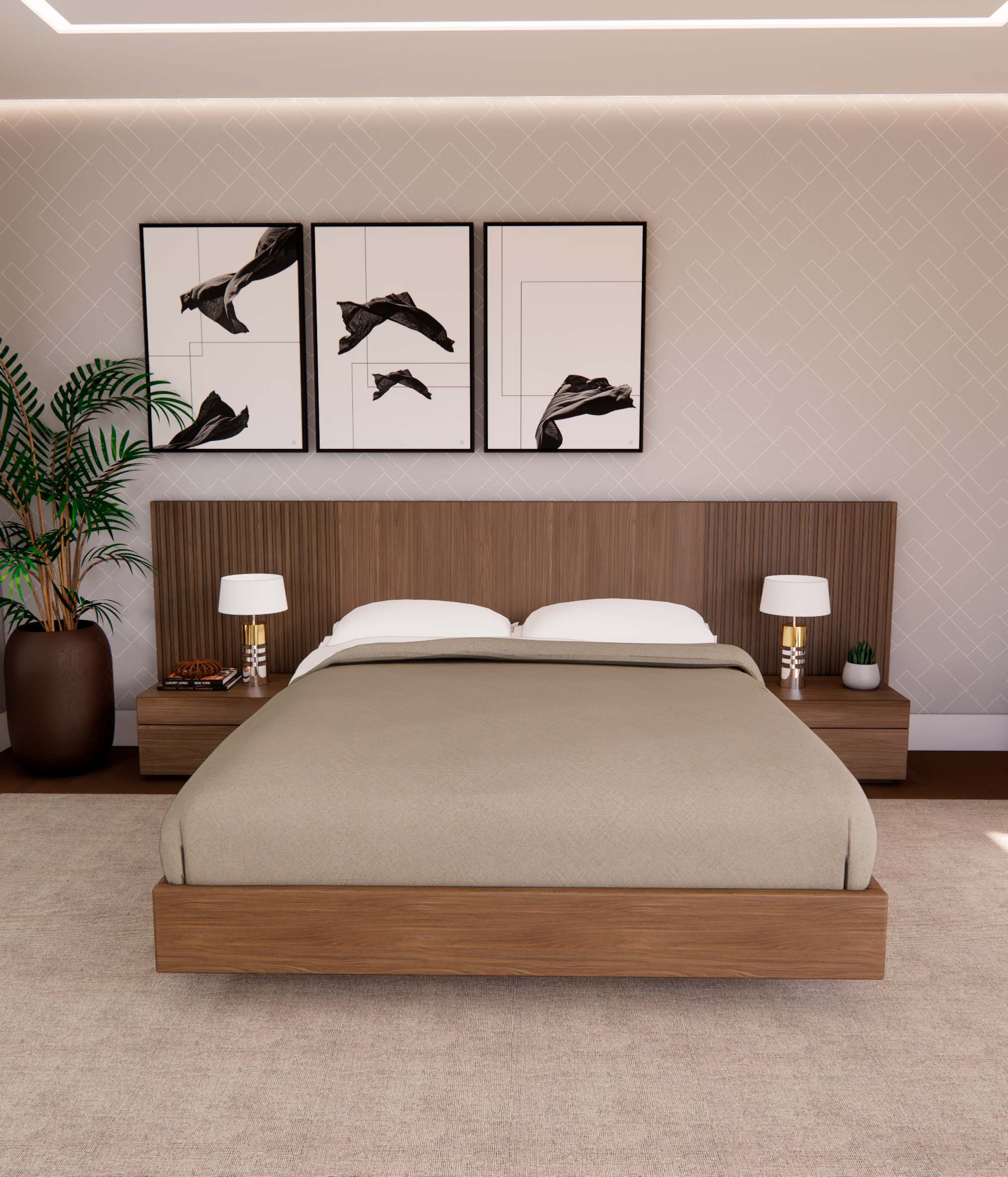 Projetos de Decoração 3D Quarto Cuba