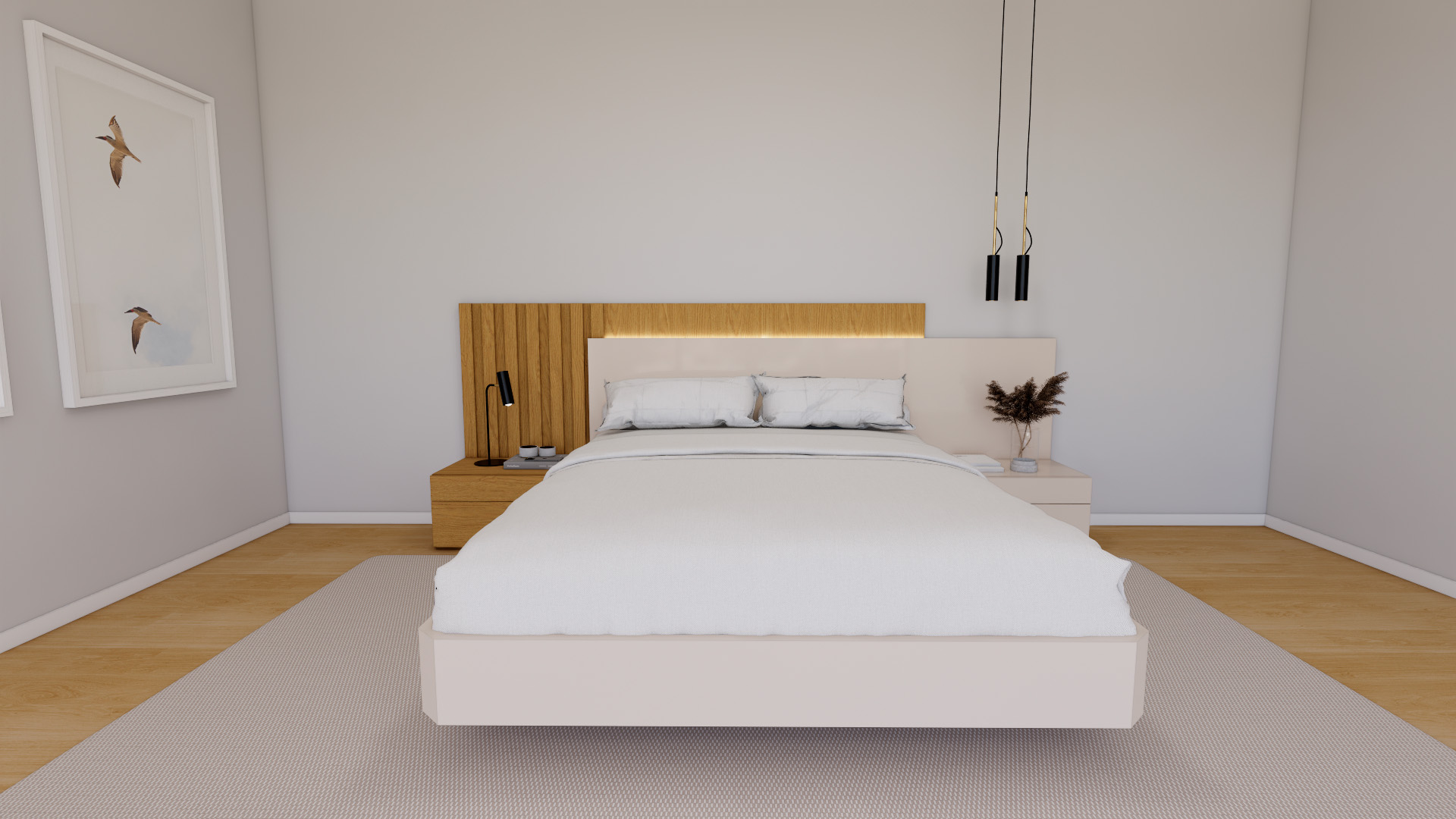 Projetos de Decoração 3D Quarto Melia