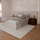 Cama de Casal de Painel Valentina