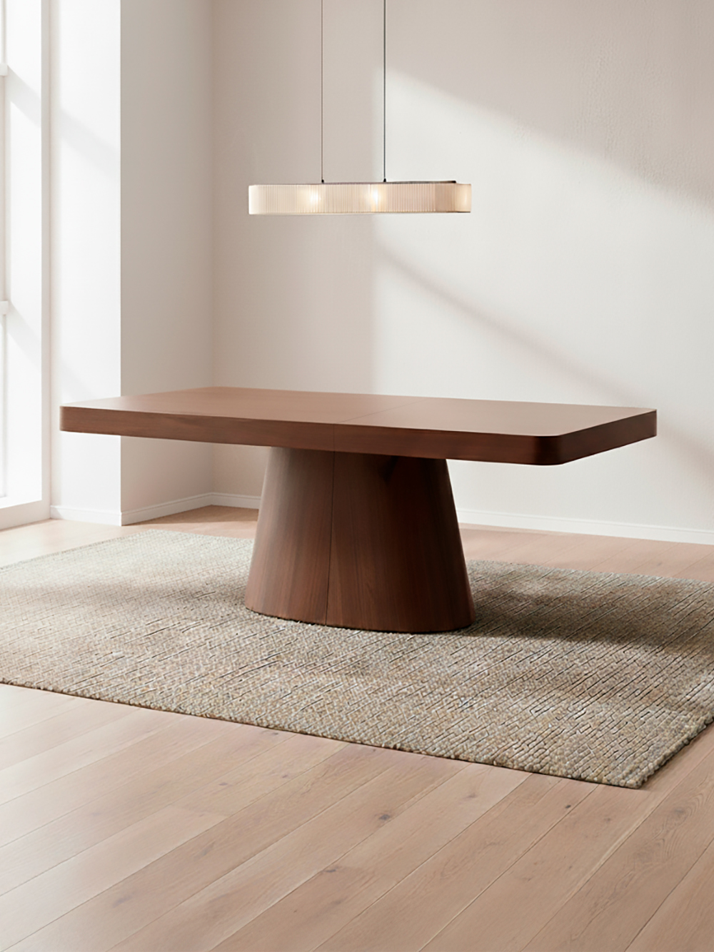 Mesa de Jantar Retangular Extensível Grife Mesa de Jantar Retangular Extensível Grife