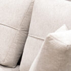 Sofa Chaise Longue Linea Tecido Bege Claro Formato L Vista Pormenor Tecido Sofas Por Medida Crispalmovel