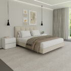 Conjunto-de-Cama-e-Mesas-de-Cabeceira-Elora-Tecido-Bege-Claro-e-Lacado-Branco-Vista-Lado-Quartos-Por-Medida-Crispalmovel Conjunto de Cama e Mesas de Cabeceira Elora Tecido Bege Claro e Lacado Branco Vista Lado Quartos Por Medida Crispalmovel