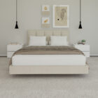 Conjunto de Cama e Mesas de Cabeceira Susy