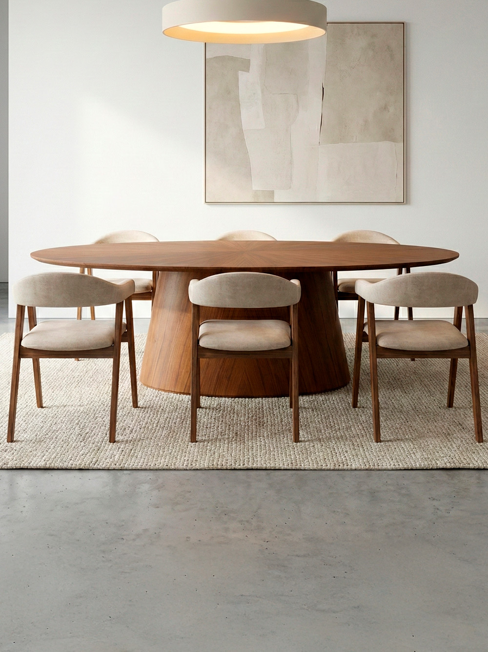 Mesa de Jantar Oval Sonja